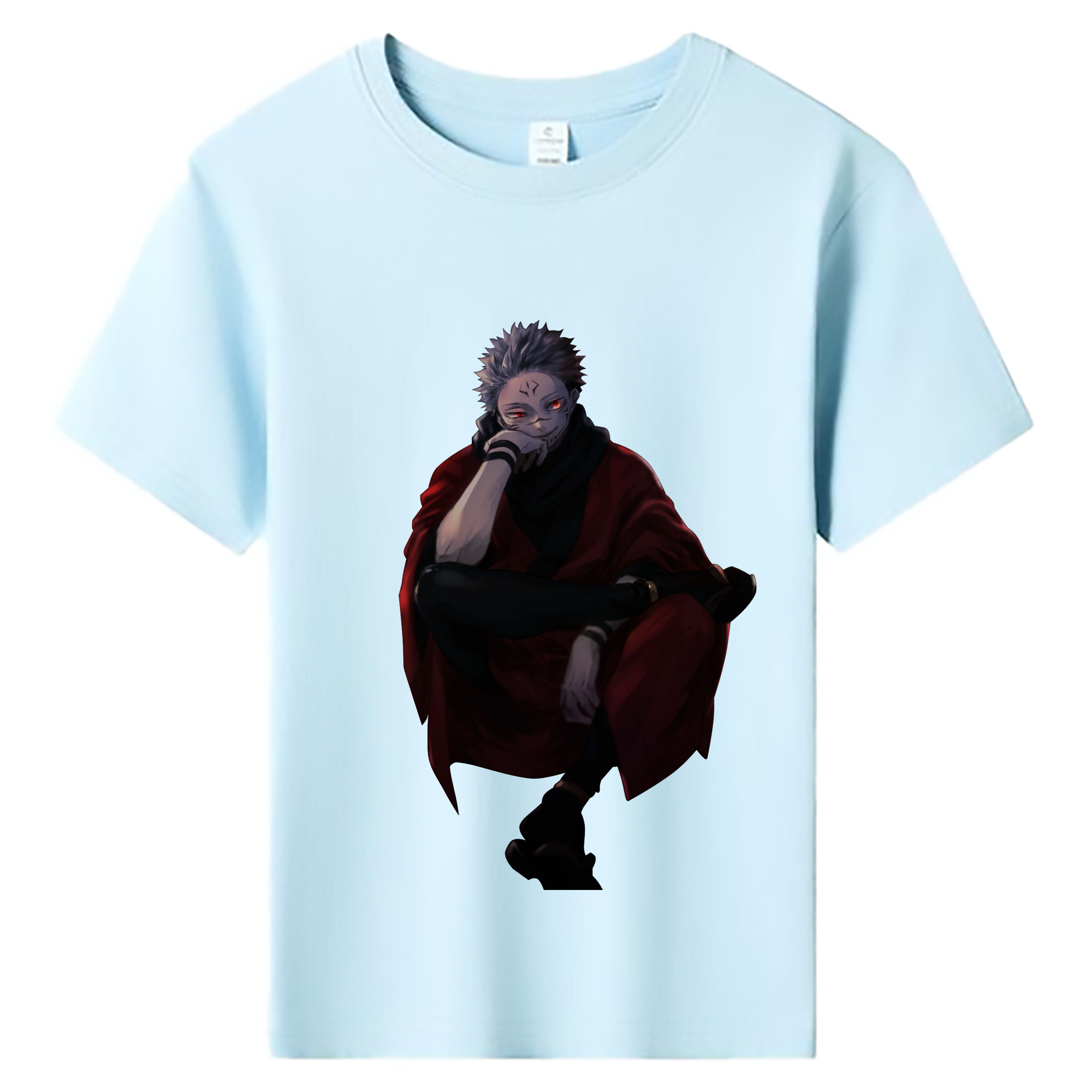 （画像用） 呪術廻戦 Jujutsu Kaisen 綿100％キッズTシャツ（フロントプリント）
